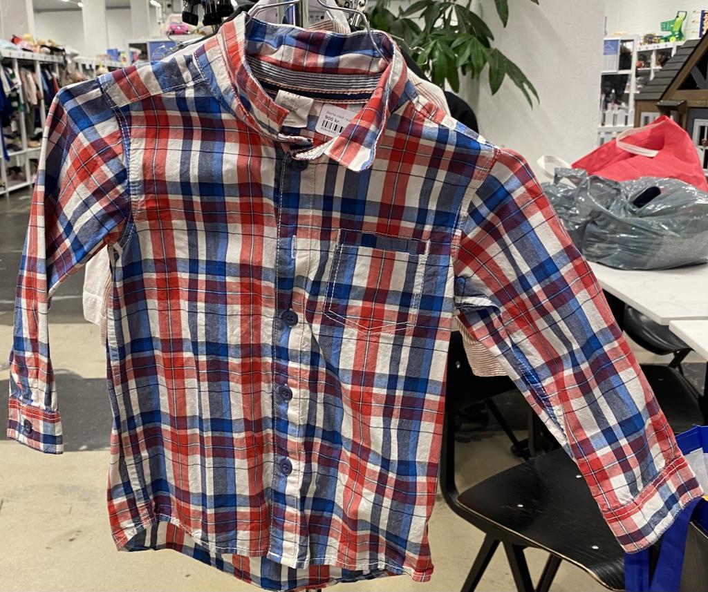 Skirta H&M rauð/blá 92