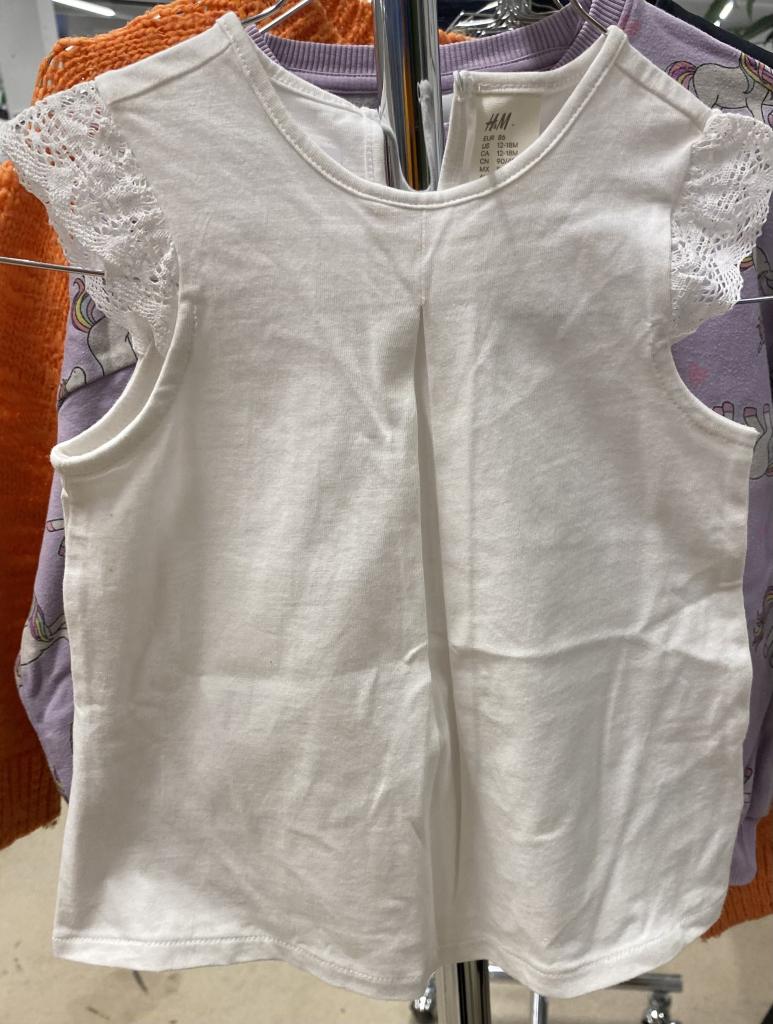 H&M bolur hvítur 86