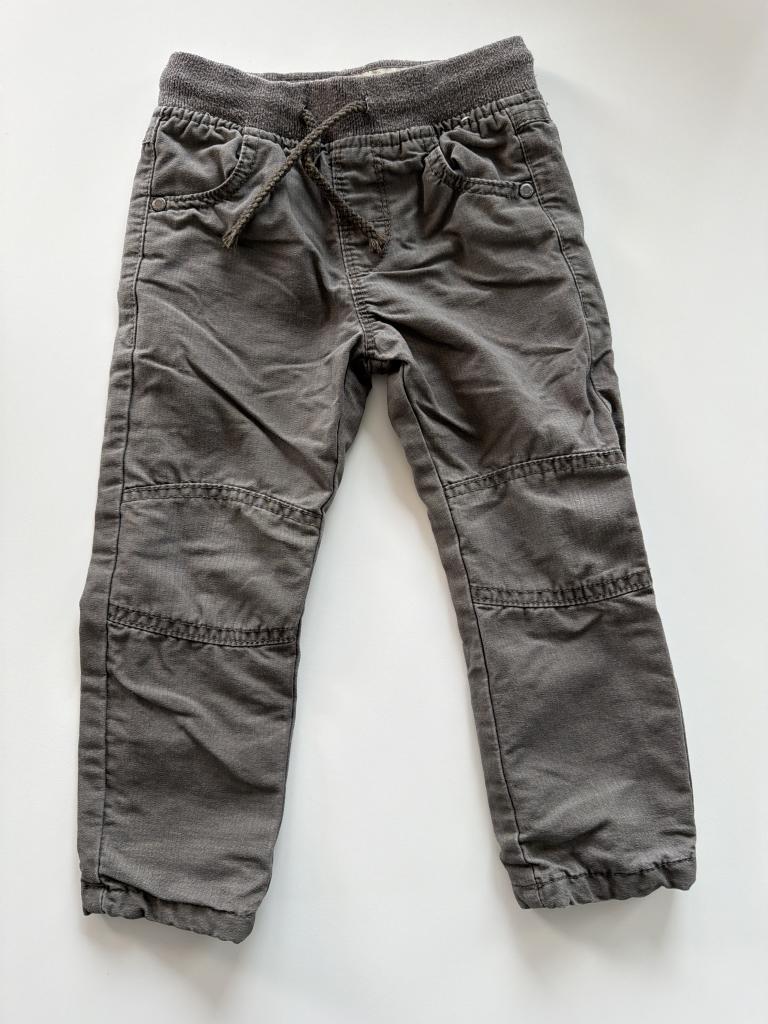 Brúnar buxur 98cm